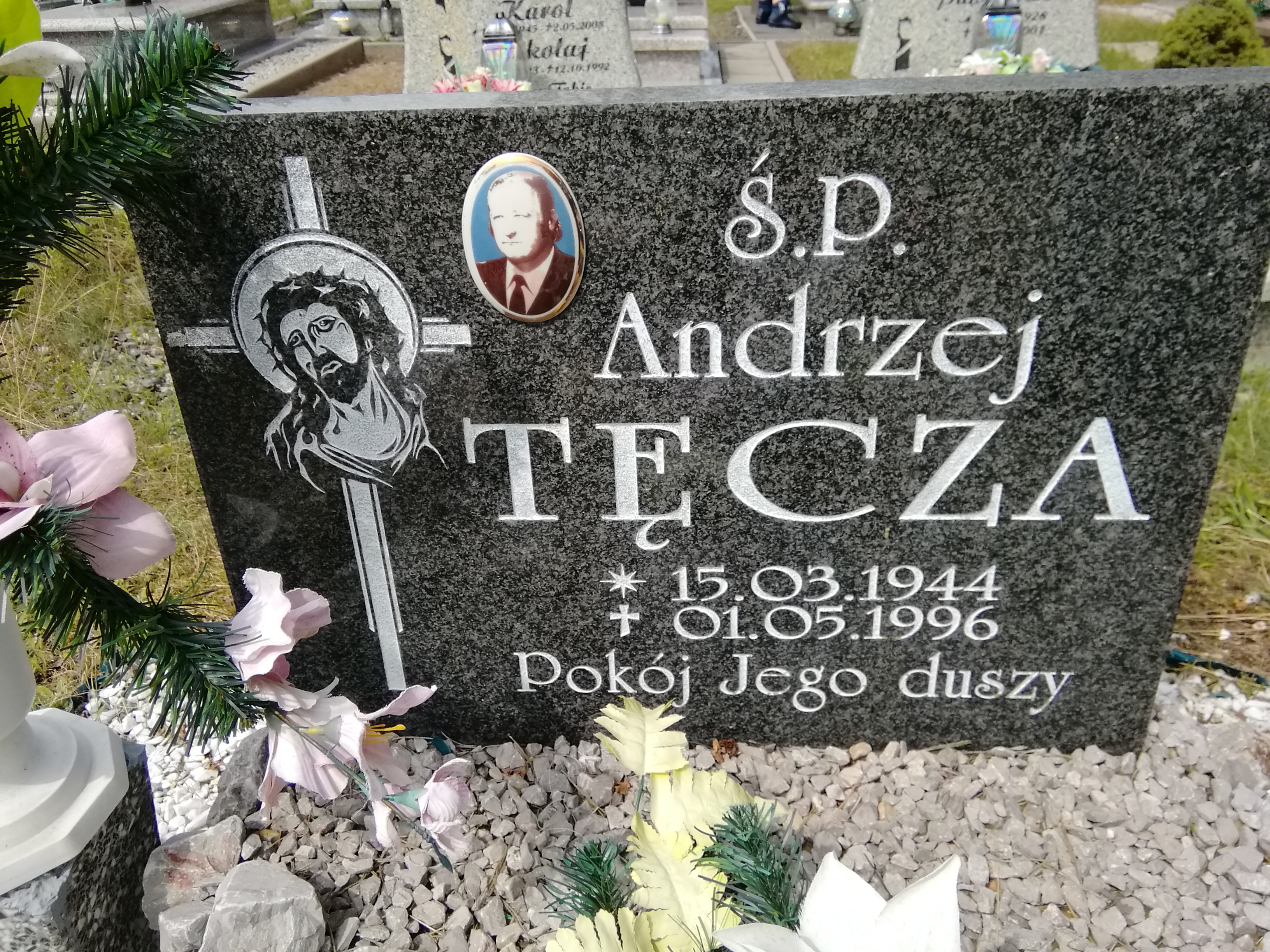 Grób Andrzej Tęcza