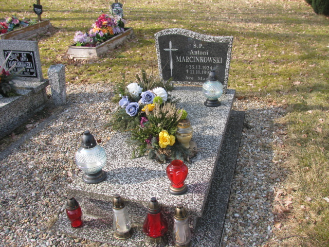 Grób Antoni Marcinkowski